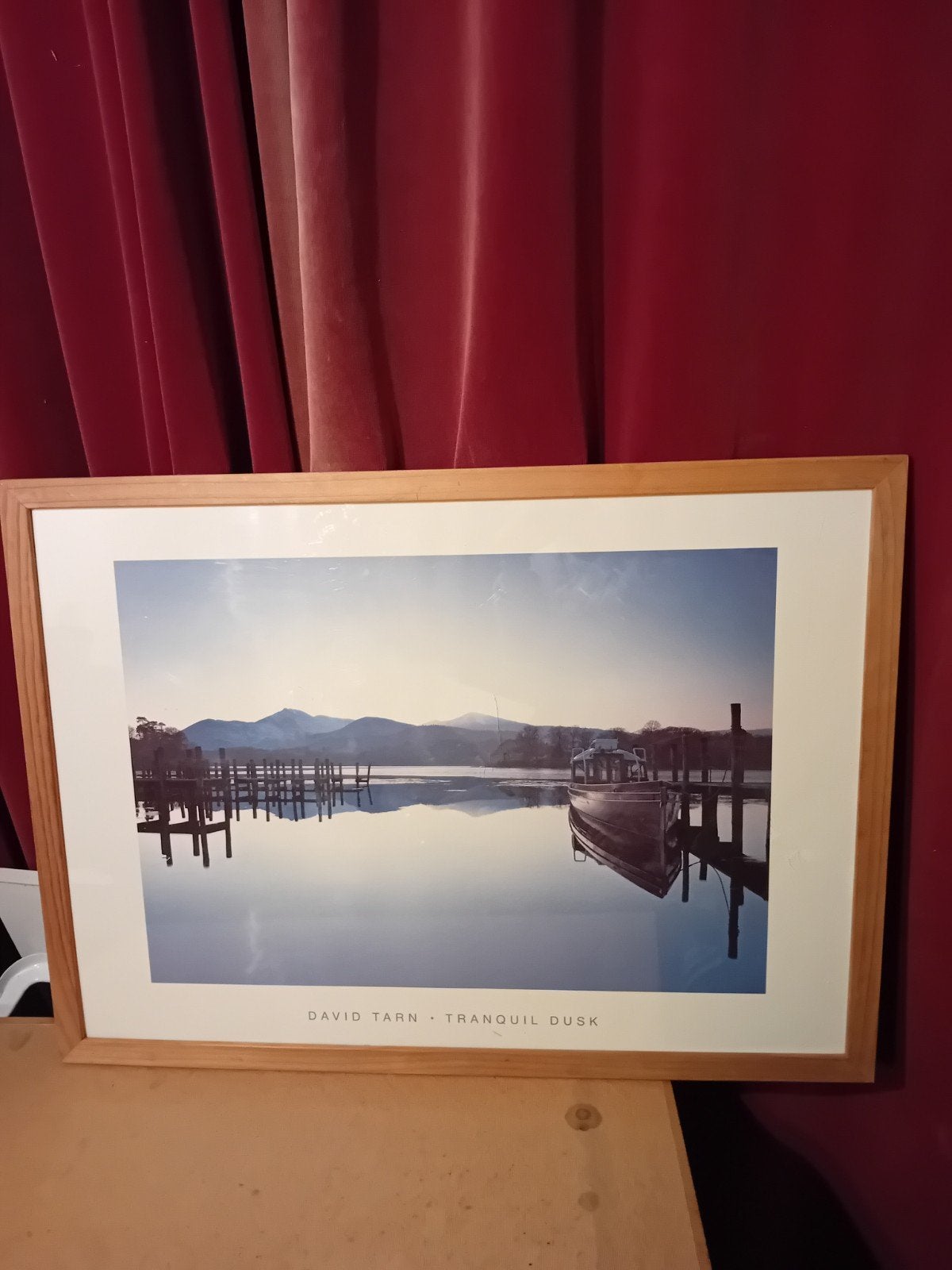 Schilderij David Tarn Tranquil dusk, Ophalen, 50 tot 75 cm, Schilderij