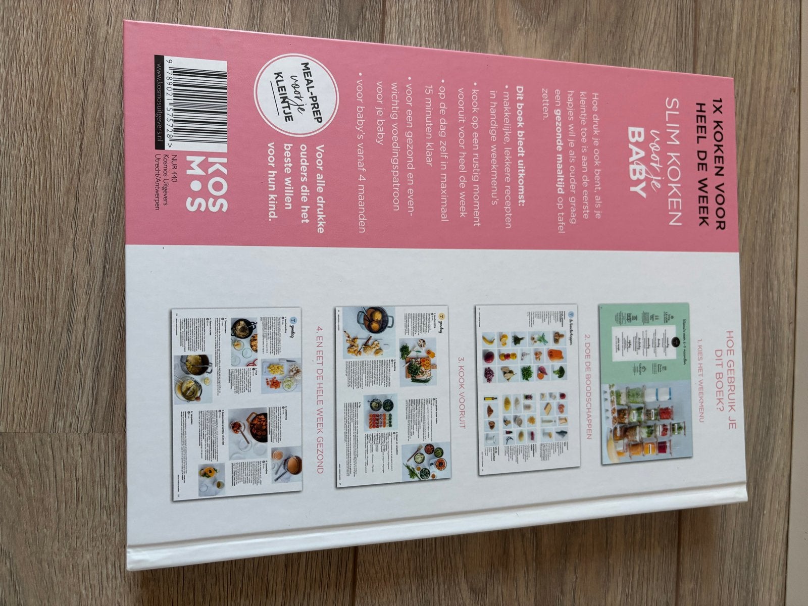 Slim Koken voor je Baby: Meal-Prep Kookboek, Hoofdgerechten, Ophalen of Verzenden, Zo goed als nieuw, Gezond koken
