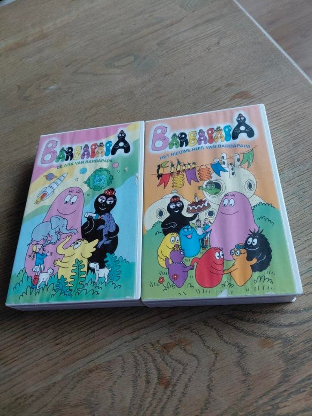 Ark van Barbapapa & Nieuwe huis van Barbapapa. Deel 2 en 4., Gebruikt, Tekenfilm, Alle leeftijden, Ophalen of Verzenden