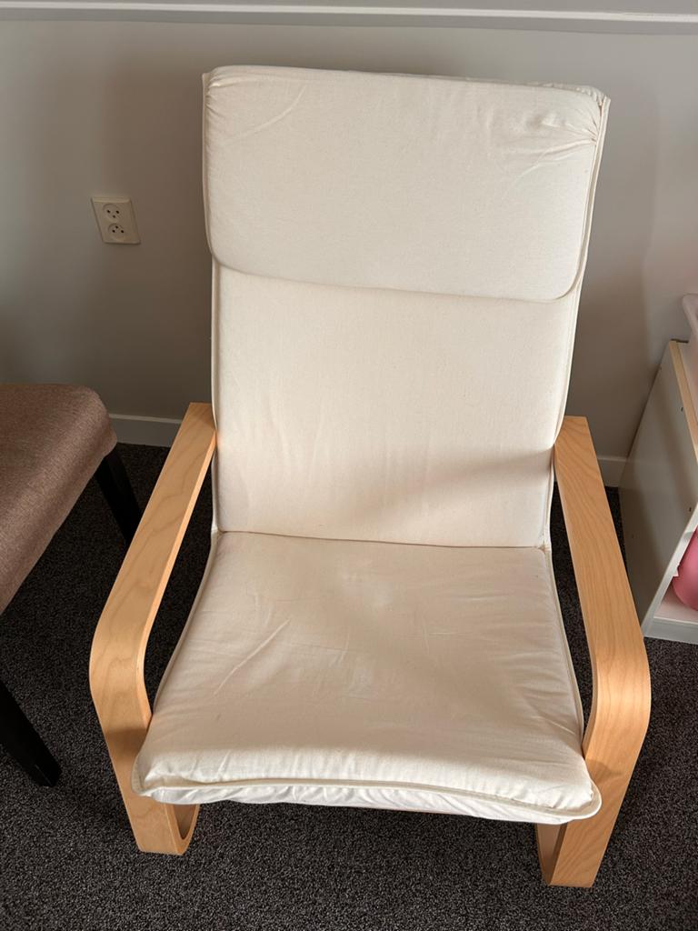 Ikea stoel/fateuil gratis, Huis en Inrichting, Fauteuils, Ophalen, Gebruikt, 75 tot 100 cm, 50 tot 75 cm