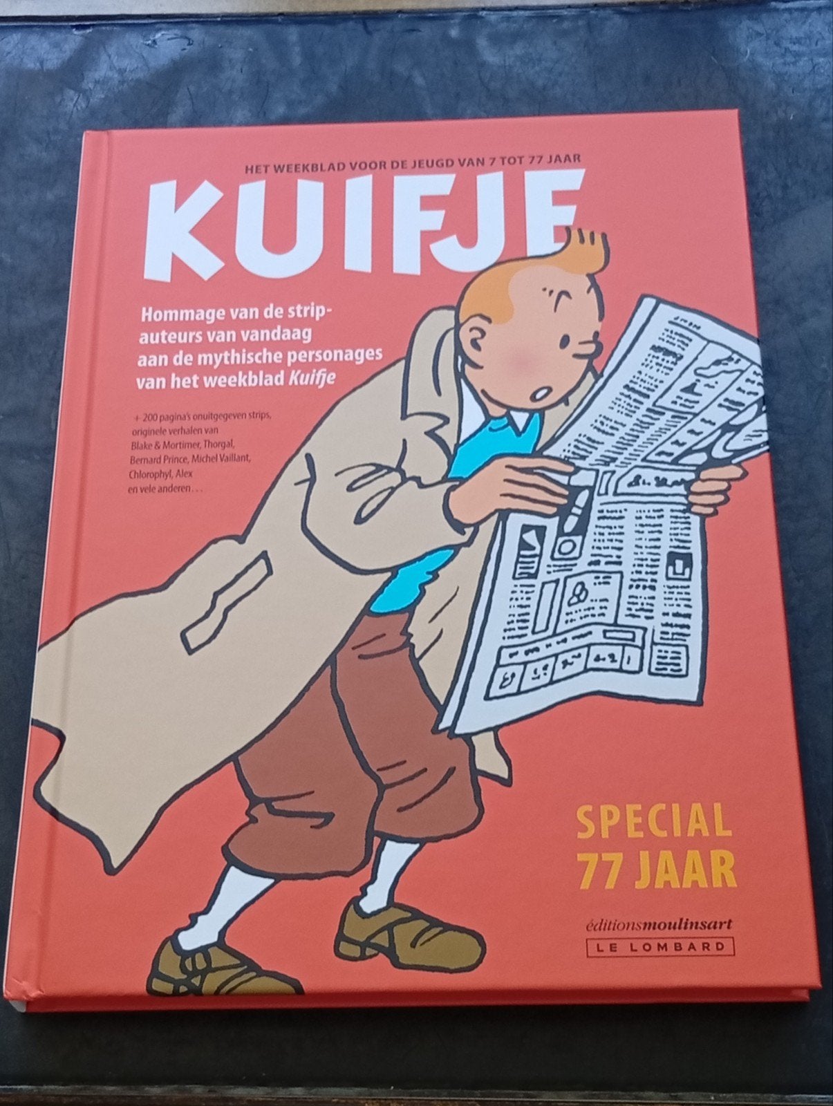 Kuifje: Special 77 Jaar, 1e druk uit 2023, nieuwe Hardcover!, Boeken, Stripboeken, Eén stripboek, Ophalen of Verzenden, Nieuw