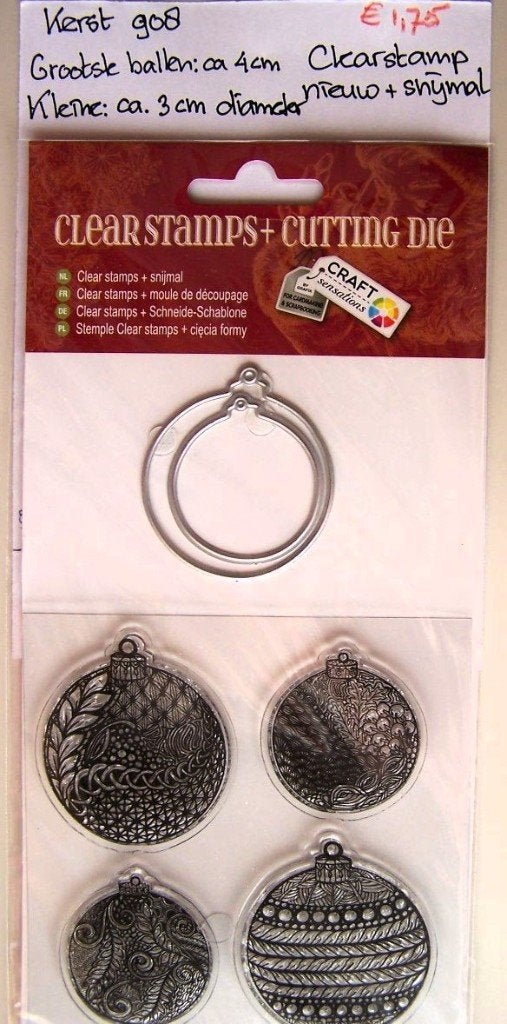 Kerst 908 Clearstamp, Ophalen of Verzenden, Nieuw, Clearstamp
