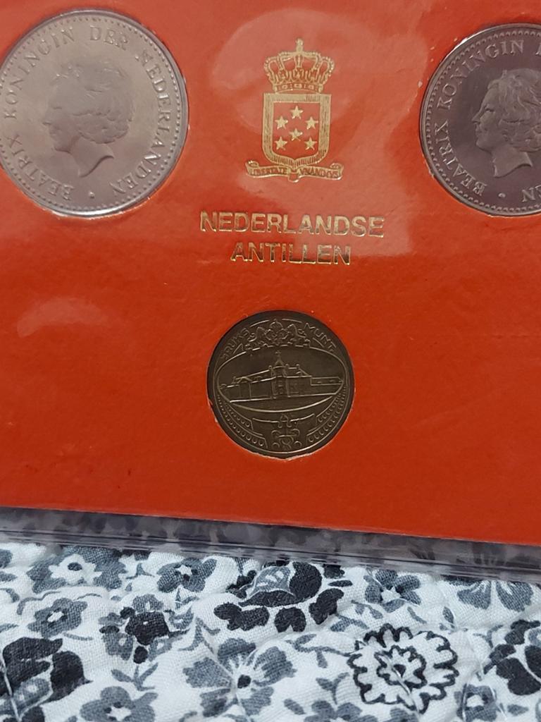 Muntset Nederlandse Antillen Beatrix 1980, Ophalen of Verzenden, Koningin Beatrix, Overige waardes, Setje