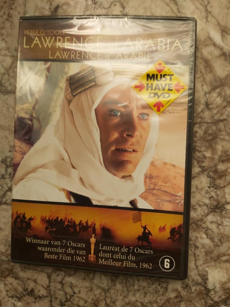 Lawrence of Arabia dvd, Cd's en Dvd's, Dvd's | Klassiekers, 1960 tot 1980, Ophalen of Verzenden, Vanaf 6 jaar, Actie en Avontuur