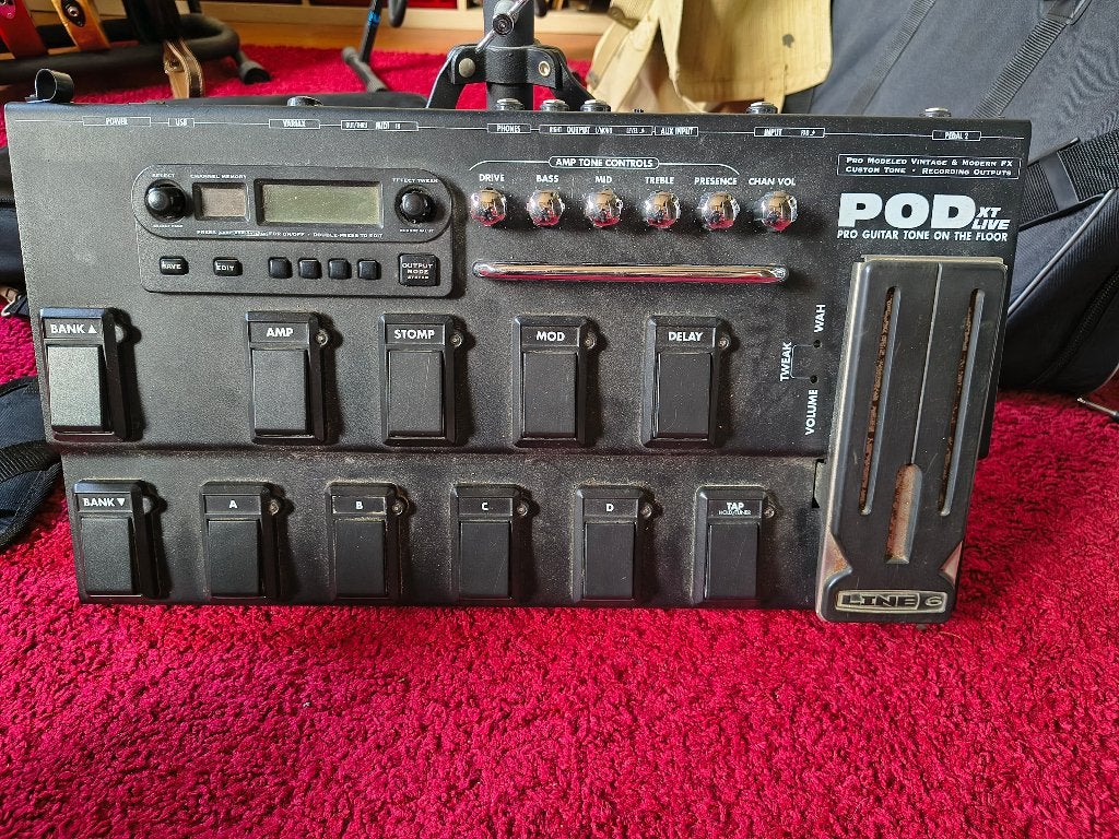 Line 6 POD xt live, Ophalen, Zo goed als nieuw, Multi-effect