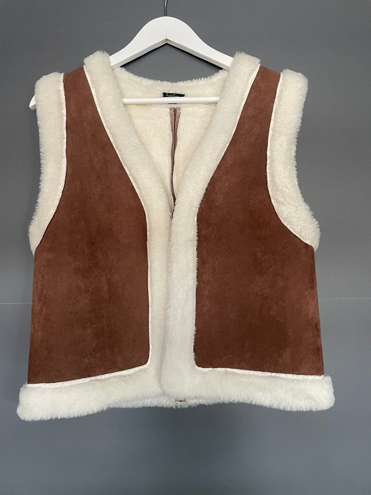 Gilet van het merk Smashed Lemon, Kleding | Dames, Ophalen of Verzenden, Nieuw, Maat 38/40 (M), Bruin