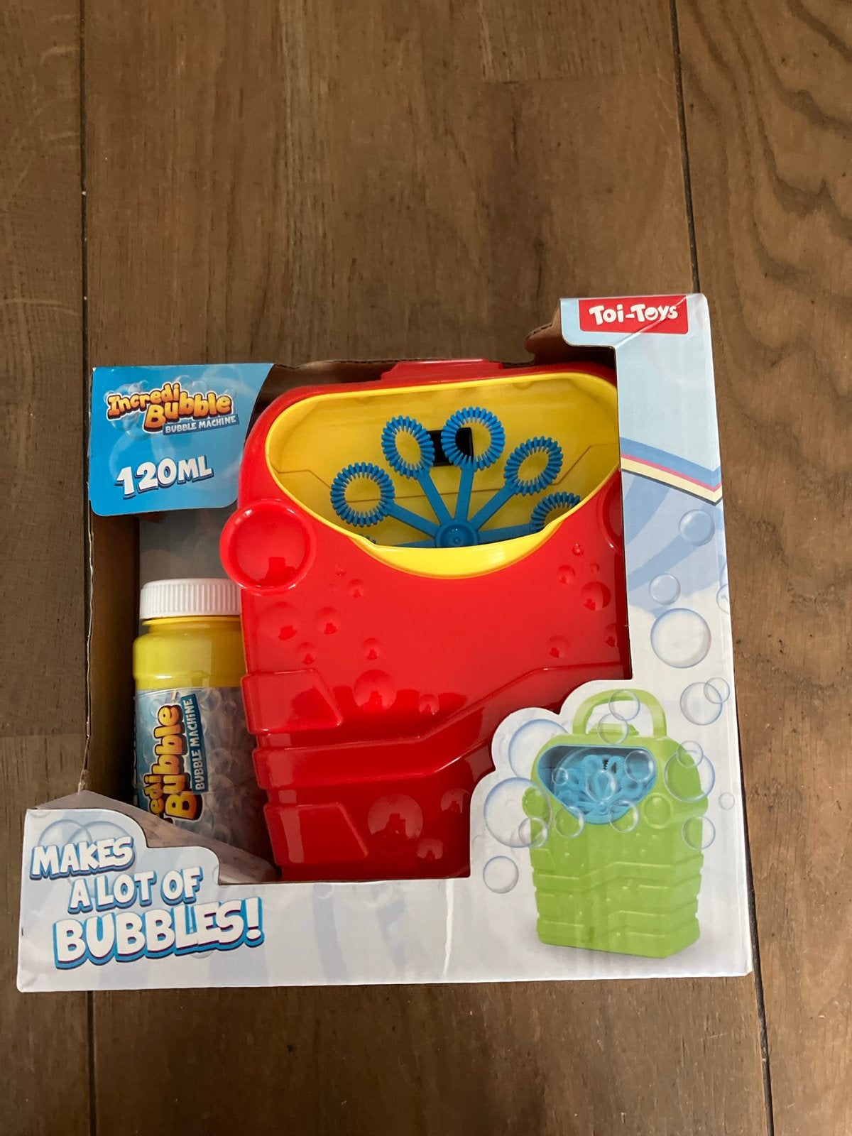 Nieuwe Toi-Toys IncrediBubble Bellenblaasmachine, Ophalen of Verzenden, Nieuw