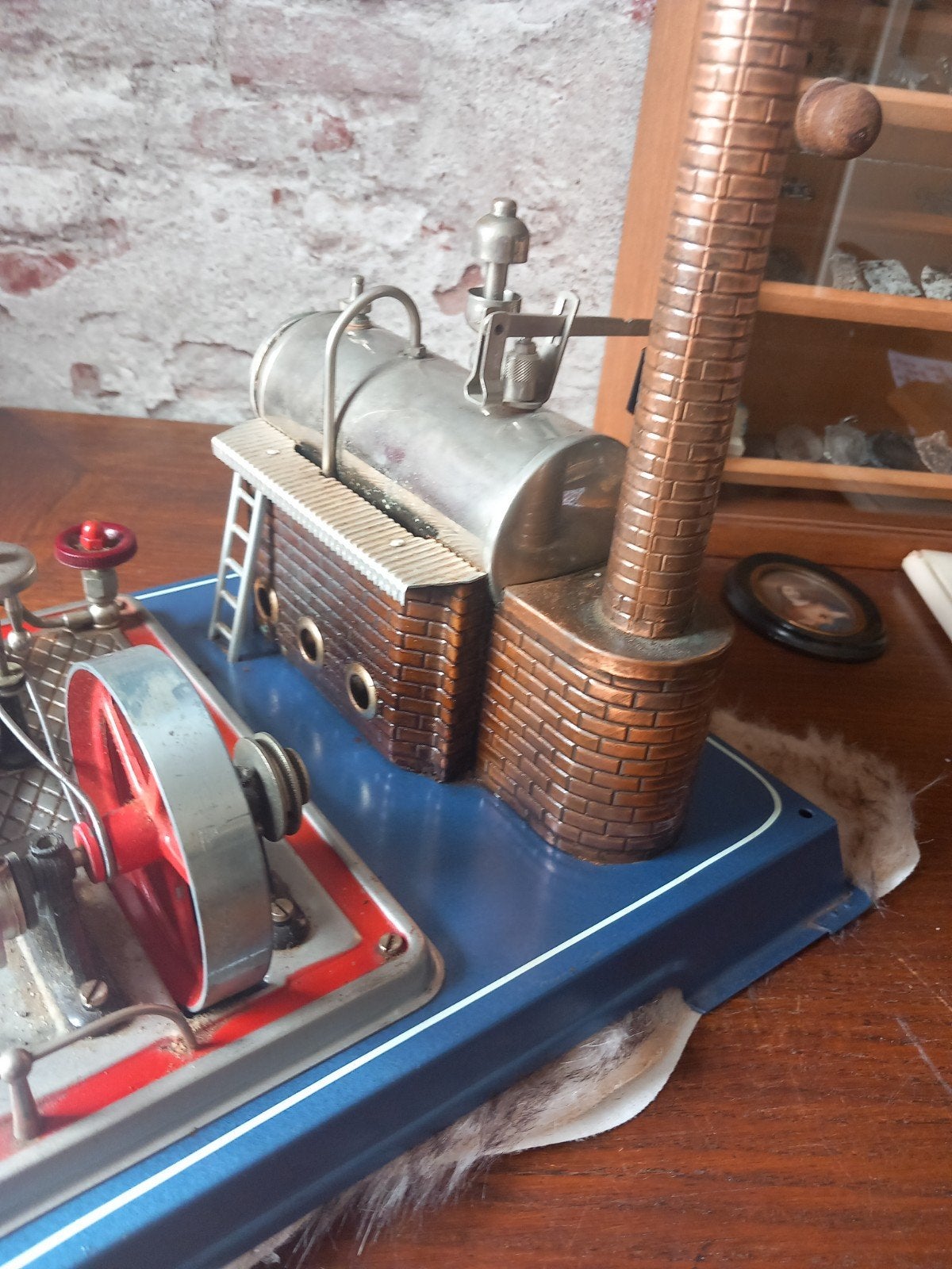 Oude Wilesco Stoommachine D16 - Vintage model €75, Antiek en Kunst, Antiek | Speelgoed, Ophalen of Verzenden
