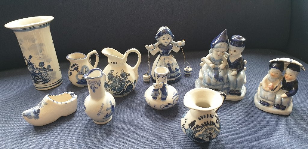delfts blauw, Ophalen