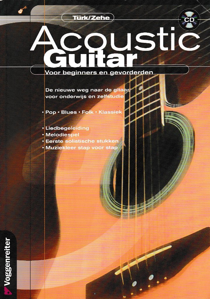 Acoustic Guitar Turk / Zehe met CD ( 6452 ), Gitaar, Verzenden, Zo goed als nieuw, Blues