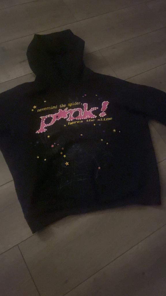 Zwarte Spyder hoodie maat S, Ophalen of Verzenden, Gedragen, Zwart
