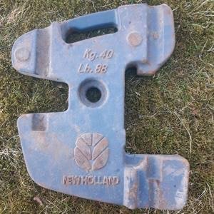 ️Zoekopdracht ️new holland 40 kg gewicht gewichten front, Ophalen