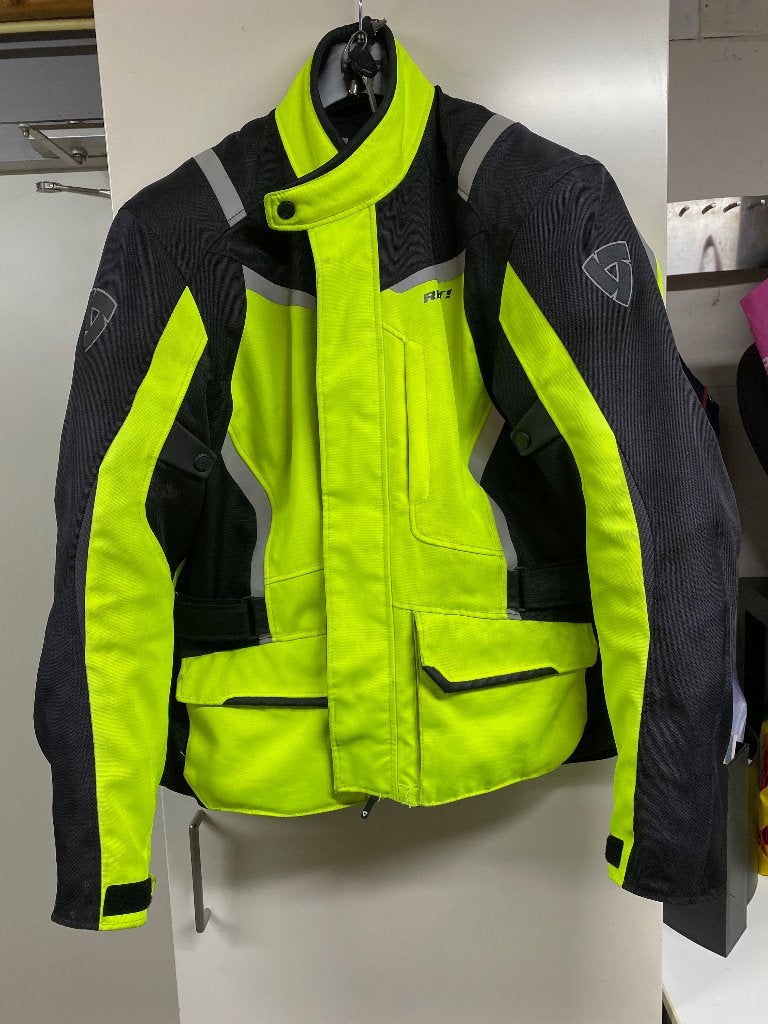 Motorjas Revit Voltiac  Fluoriserend geel XL, Ophalen, Jas | textiel, Heren, Revitt