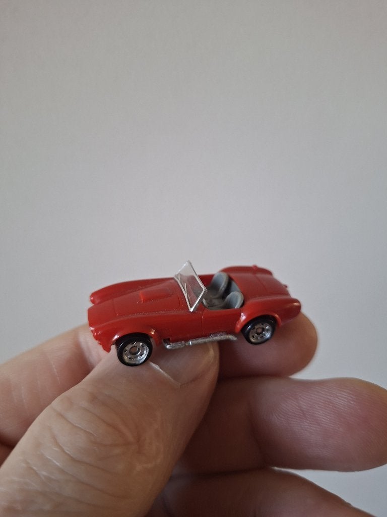Shelby 427 Cobra SC Rood 1:87 Monogram Mini Exacts Modelauto, Ophalen of Verzenden, Zo goed als nieuw, Auto, Overige merken