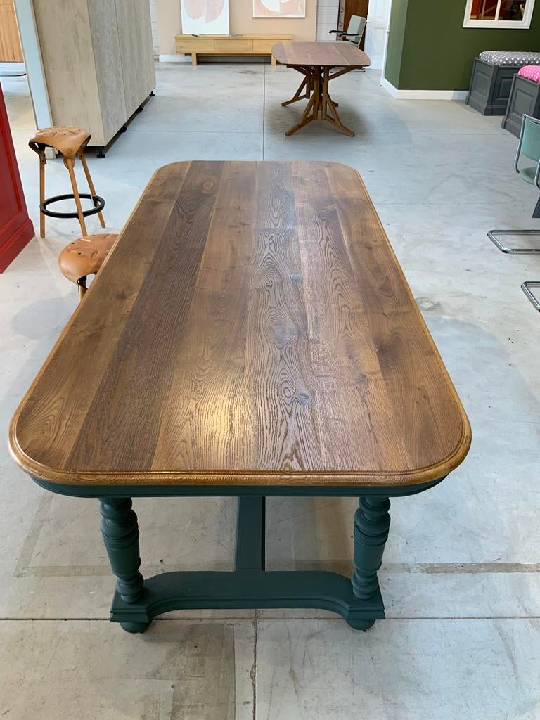 Antieke Eiken Eettafel - Verlengd & Verhoogd - Monkey Missel, Ophalen