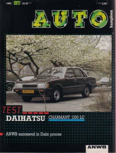 Autokampioen 20 1982 : Lancia Rally 037 - Daihatsu Charmant, Ophalen of Verzenden, Gelezen, Algemeen