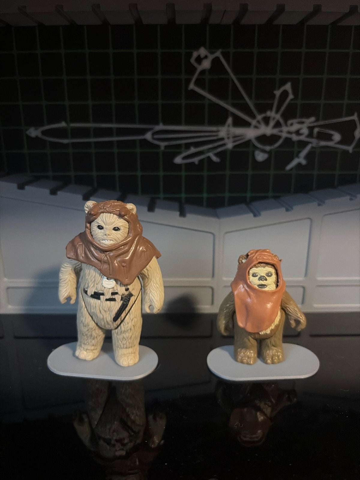 Star Wars Ewok Actiefiguren - Wicket en chief chirpa, Ophalen of Verzenden, Gebruikt, Actiefiguurtje