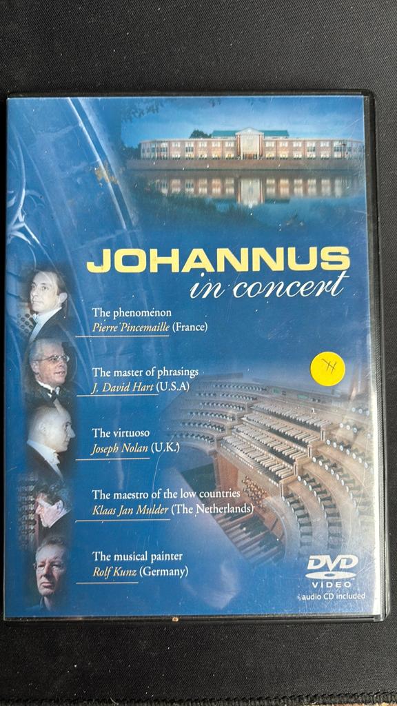 Johannus in Concert - Orgel DVD met Audio CD, Alle leeftijden, Ophalen of Verzenden, Gebruikt, Muziek en Concerten