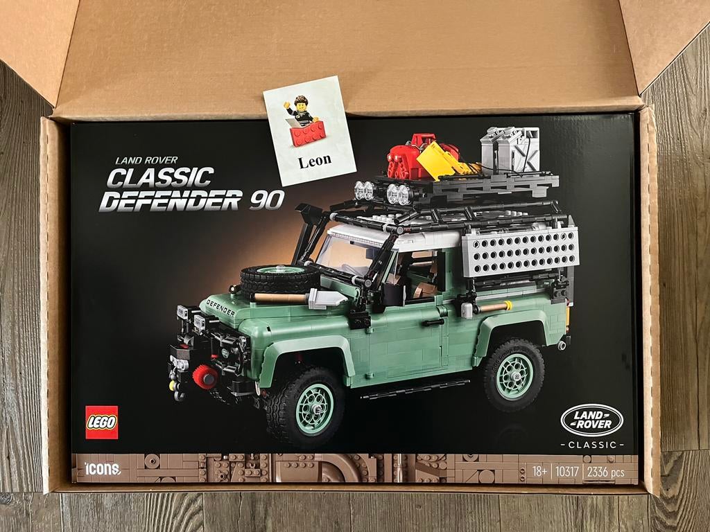 Lego Icons 10317 Land Rover Classic Defender 90 - Nieuw!, Ophalen of Verzenden, Nieuw, Complete set, Lego