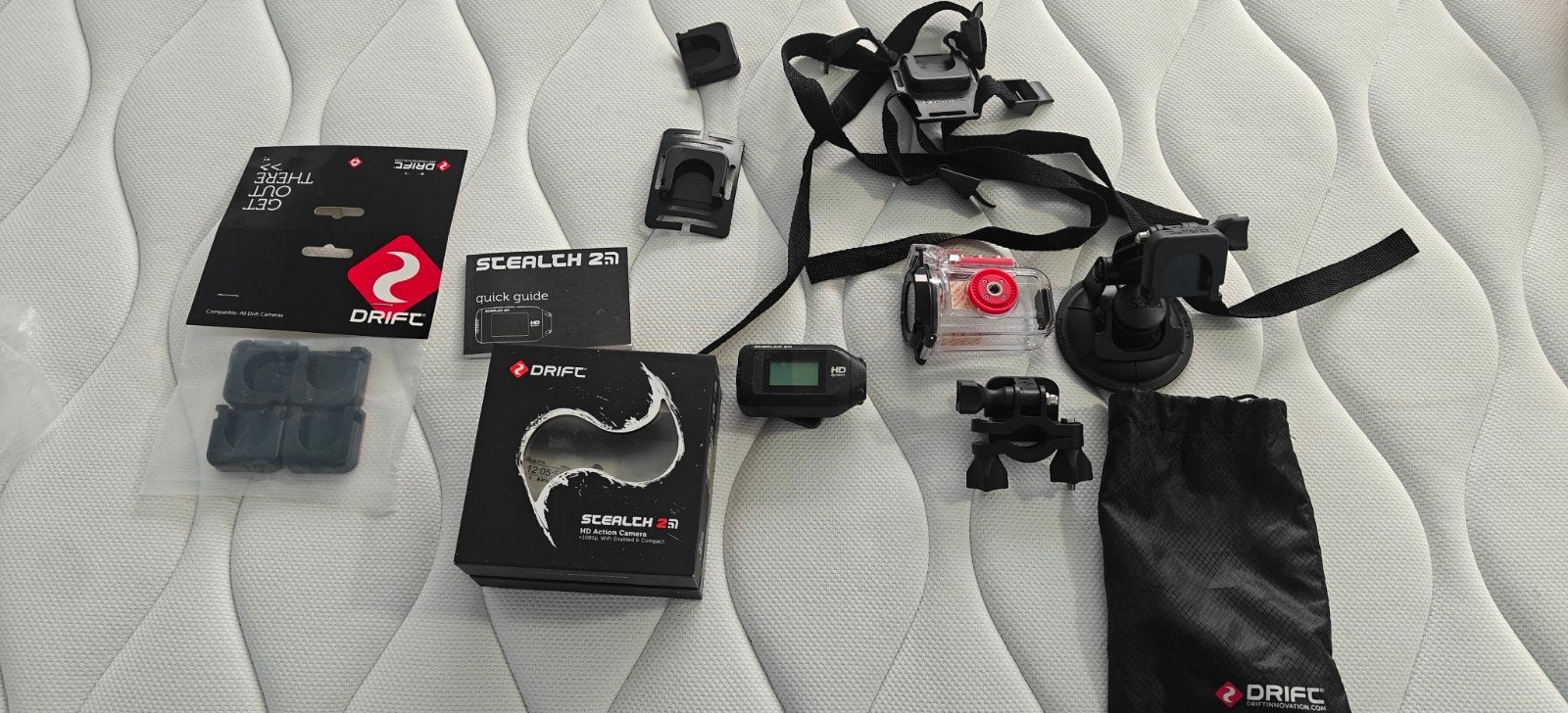 Drift Stealth 2 Action camera + accessories, Ophalen, Gebruikt, Overige merken