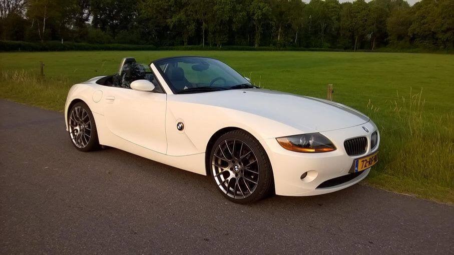 BMW Z4 2.2 I 125KW 2005 Wit, Auto's, BMW, 2171 cc, Cabriolet, Wit, Handgeschakeld