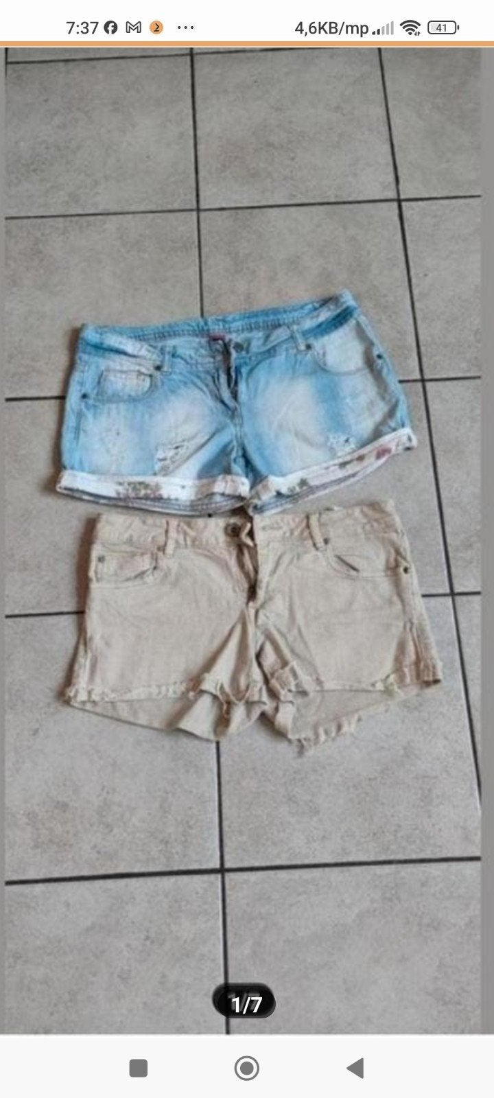 Seven Sisters en Pull&bear kortebroek maat S, Maat 38/40 (M), Kort, Zwart, Ophalen of Verzenden