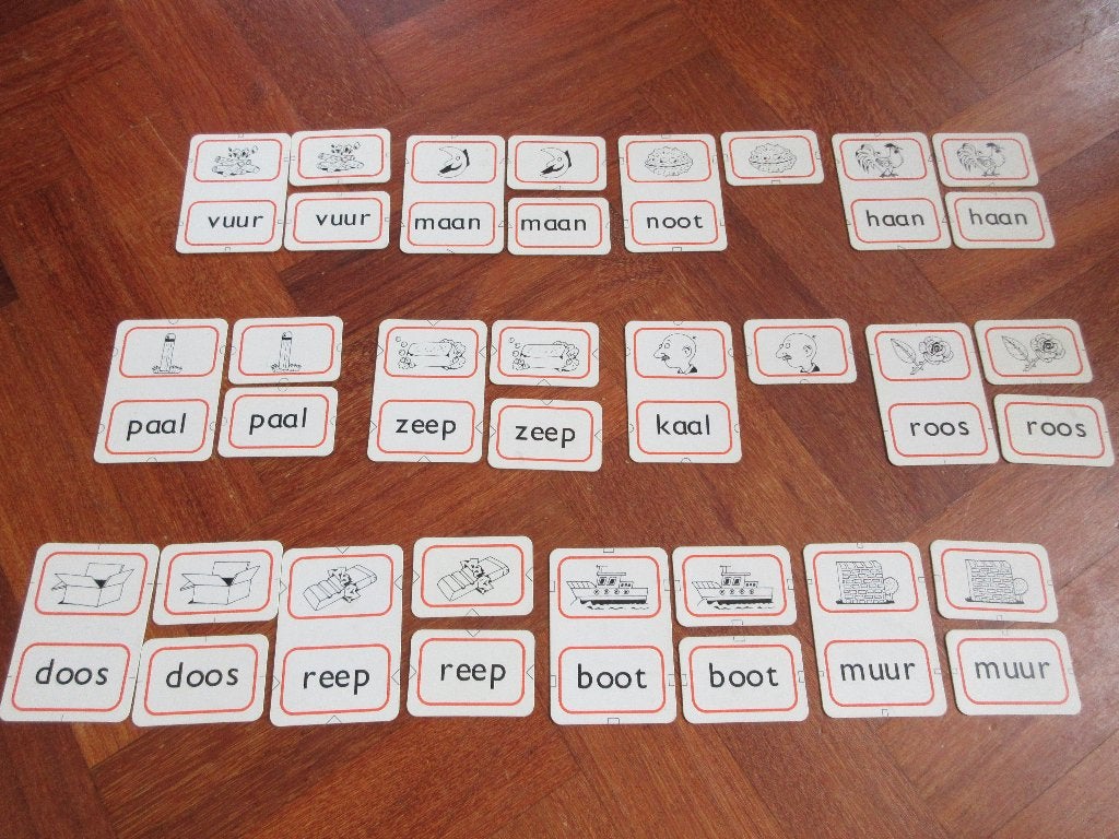 Woordwijs 1 eindrijm , lange klinkers, Ophalen of Verzenden, Gebruikt, Puzzelen