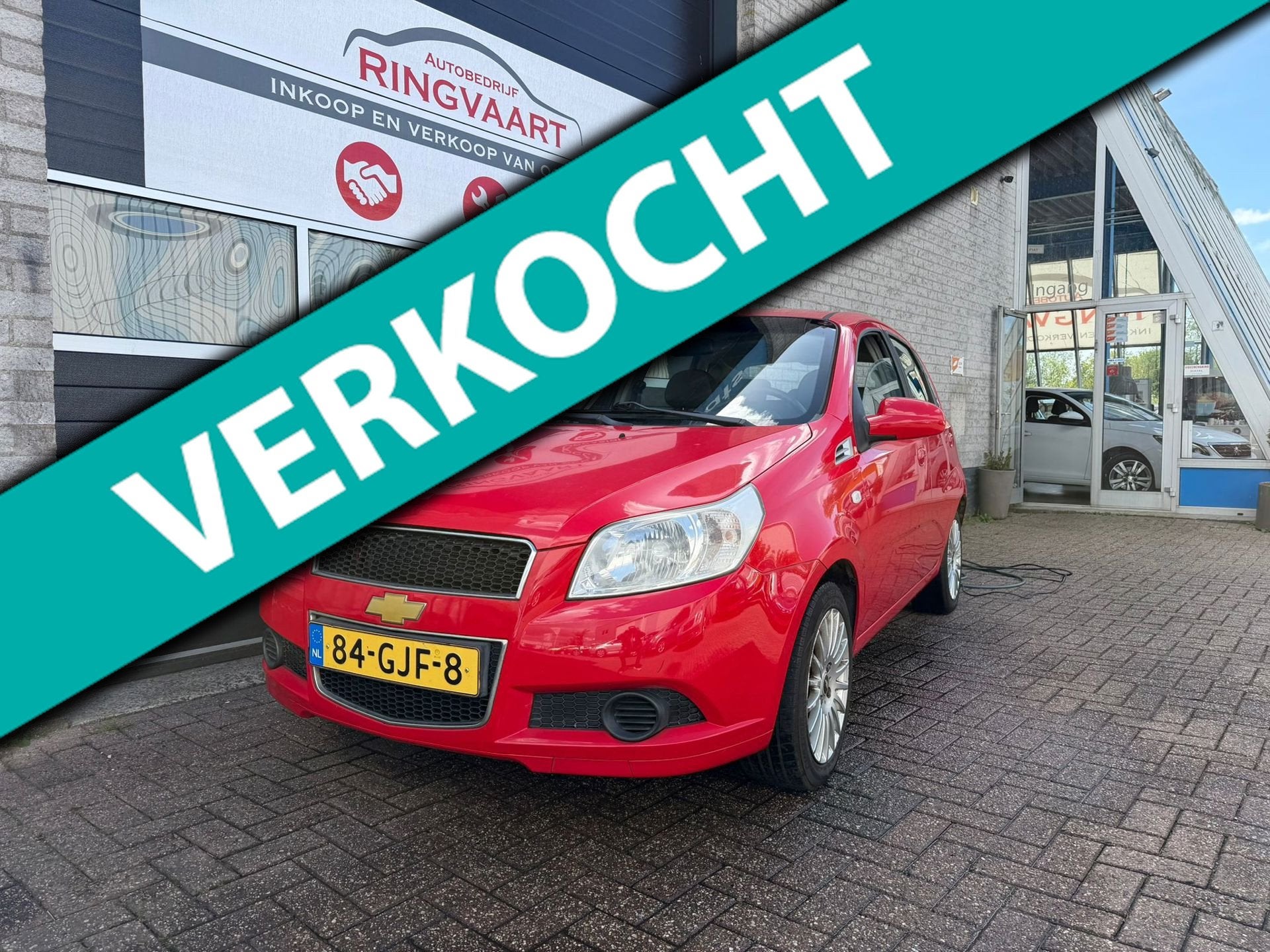 Chevrolet Aveo 1.4 16V LS Met 1 JAAR APK LPG G3, Auto's, Voorwielaandrijving, 101 pk, 4 cilinders, 400 kg