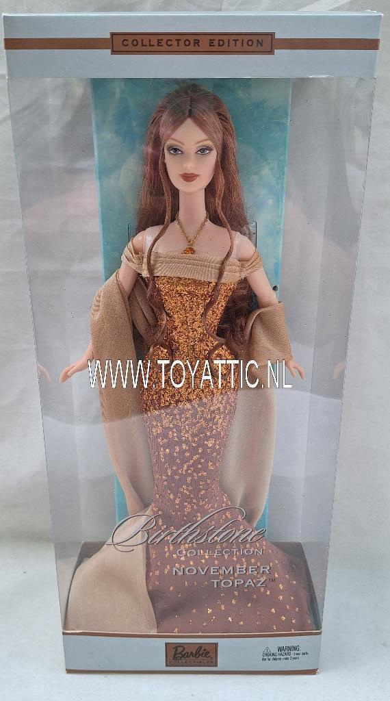 Barbie birthstone serie verjaardag barbies nieuw in doos!, Ophalen of Verzenden, Nieuw, Fashion Doll