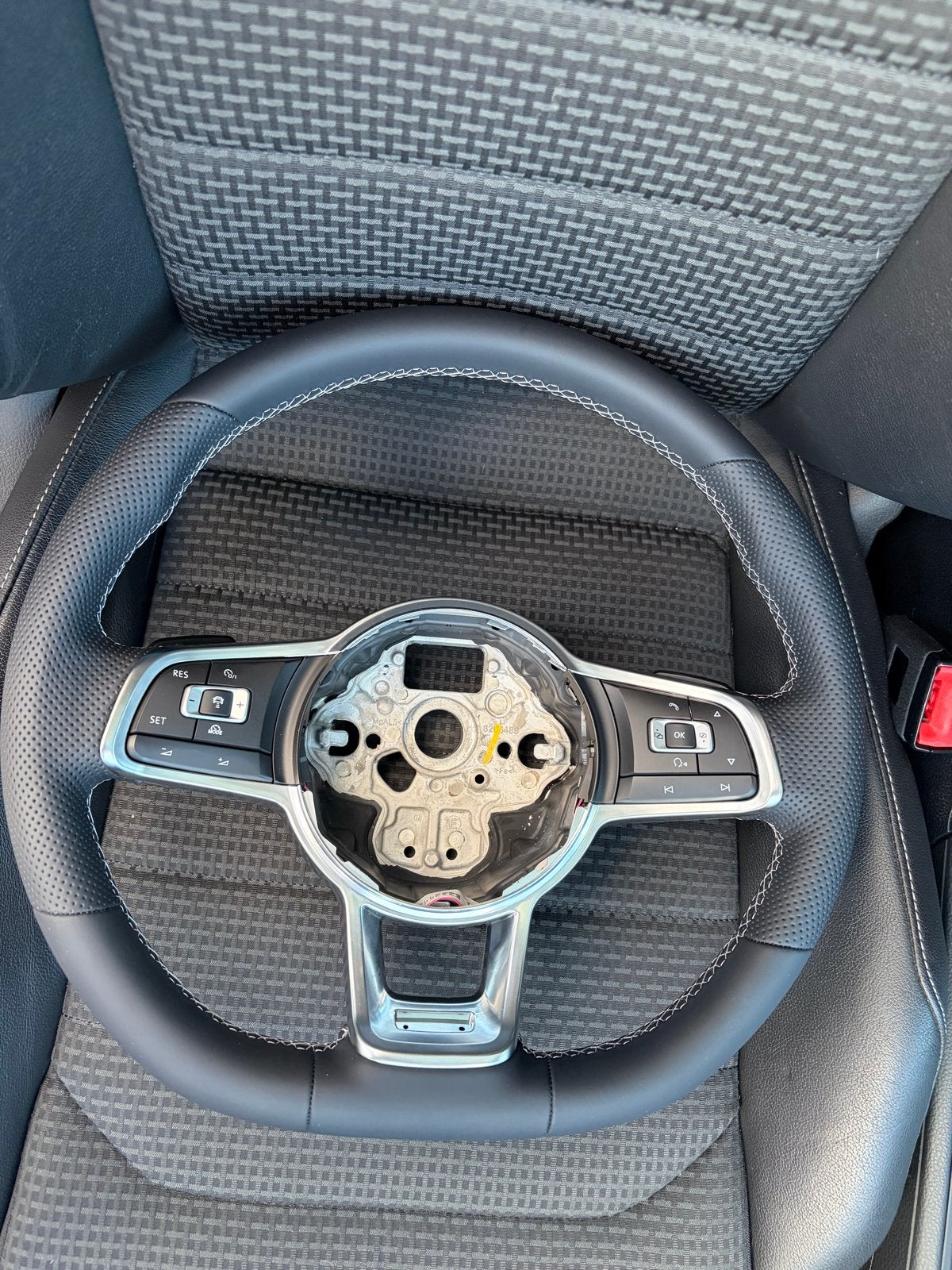 Volkswagen Golf 7 Multifunctioneel Leder Stuur in Nieuwstaat, Ophalen of Verzenden, Nieuw, Volkswagen