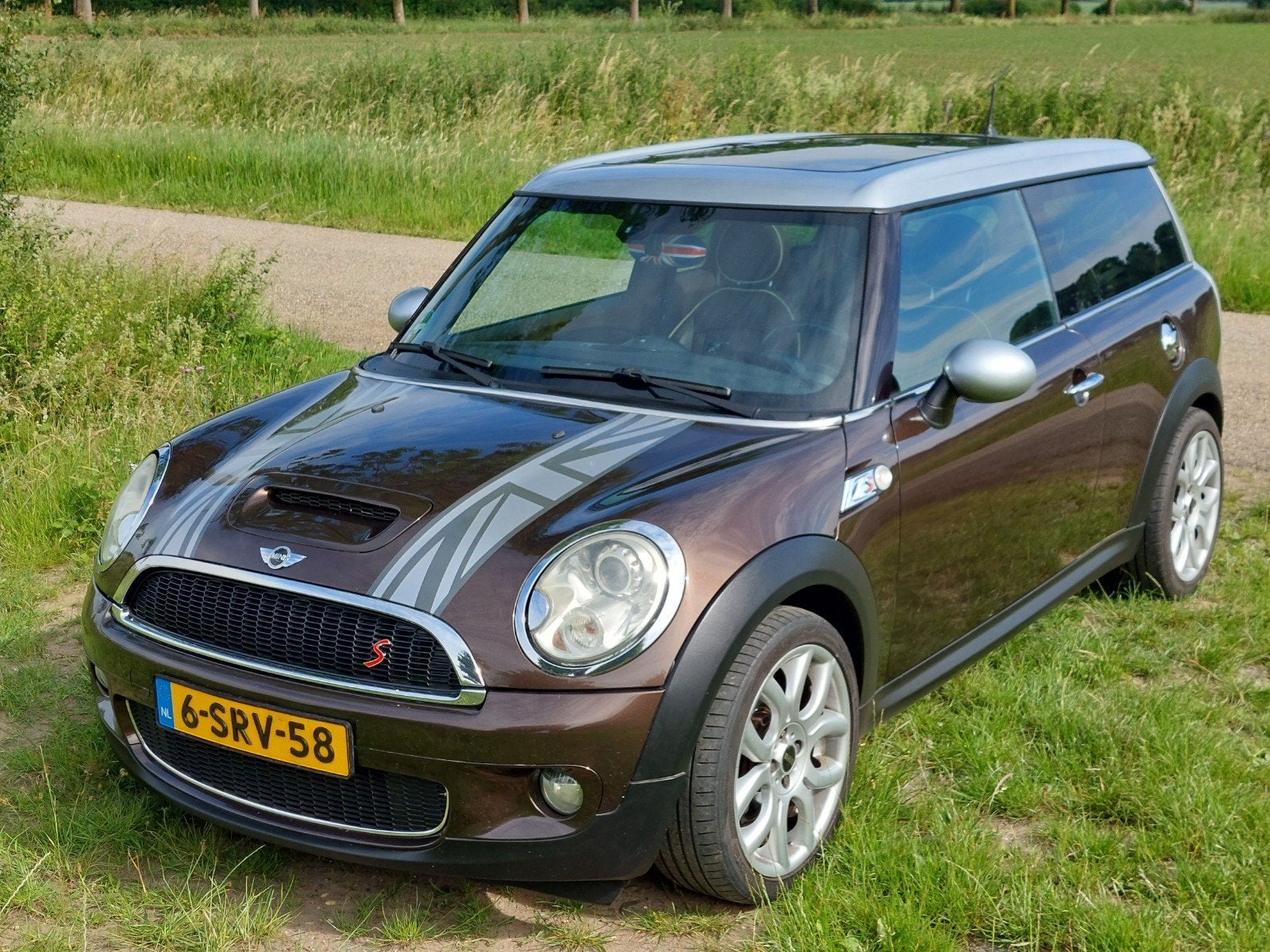 Mini Clubman Cooper S, Auto's, Mini, Voorwielaandrijving, Bruin, Leder, Handgeschakeld