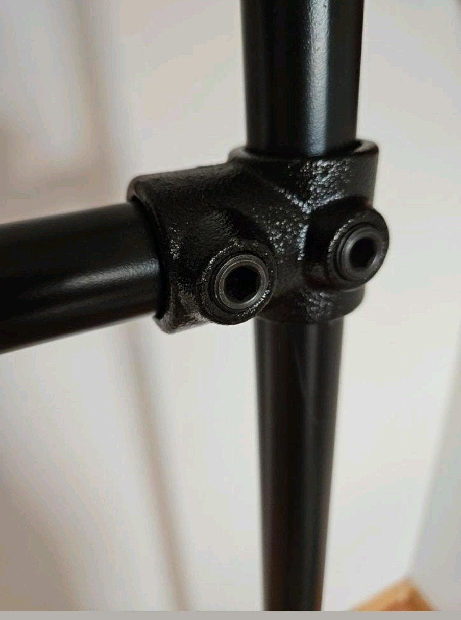 steigerbuizen kledingrek zwart, 200 cm of meer, Zo goed als nieuw, Metaal, Ophalen