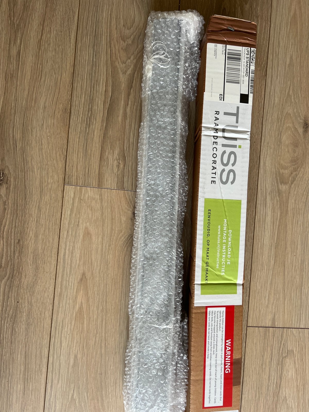 Stick2Fit Plissérolgordijn Verduisterend Beige - Tuiss, Overige merken, Beige, Nieuw, Ophalen of Verzenden