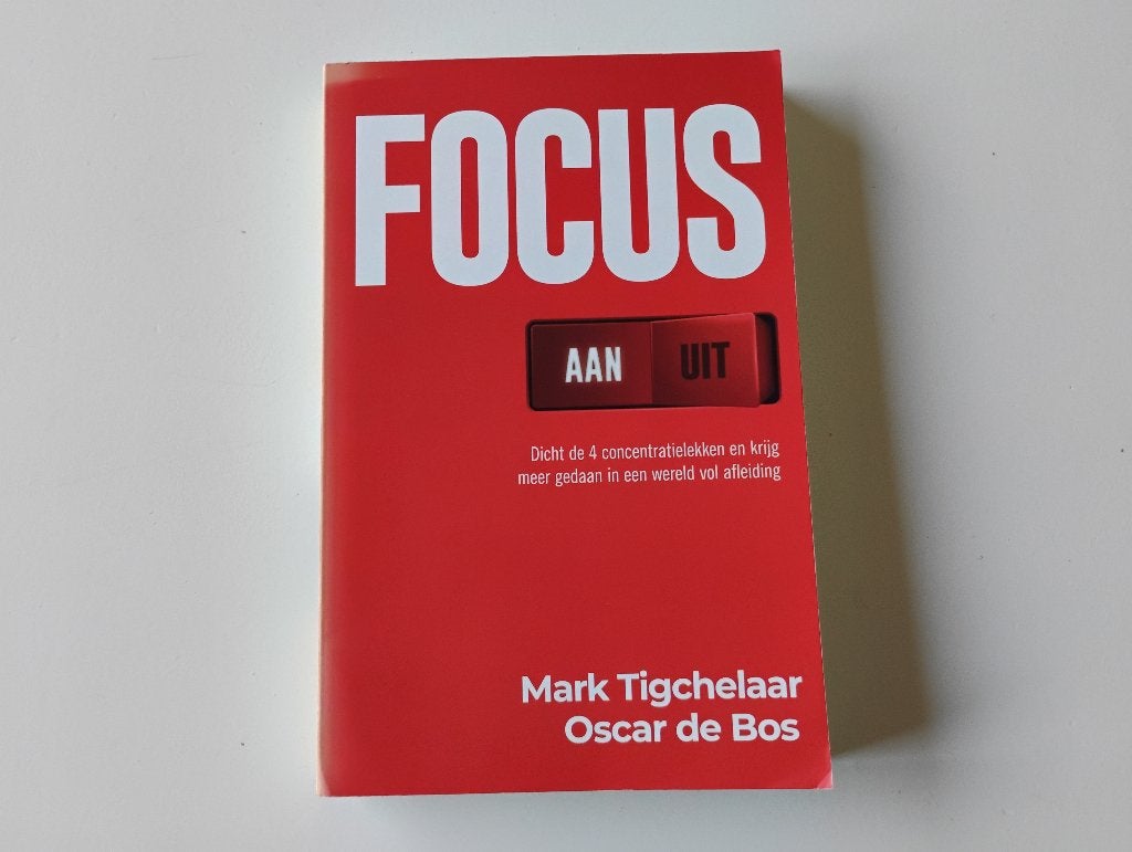 Boek Focus aan uit Tigchelaar en de Bos, Boeken, Ophalen of Verzenden, Gelezen