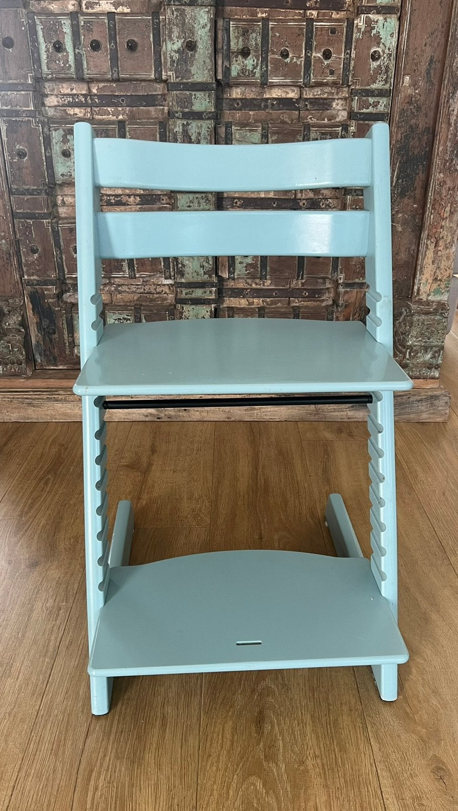Stokke Tripp Trapp stoel met kussenset, Kinderen en Baby's, Kinderstoelen, Ophalen of Verzenden, Zo goed als nieuw, Meegroeistoel