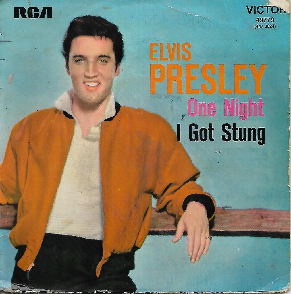 Elvis Presley - One night, Cd's en Dvd's, Vinyl Singles, Ophalen of Verzenden, Gebruikt, Pop