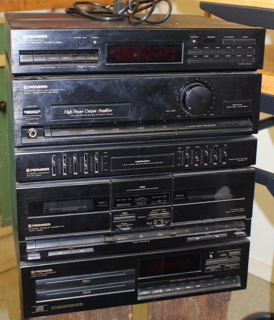 stereotoren Pioneer, Ophalen of Verzenden, Gebruikt, Cassettedeck, Pioneer