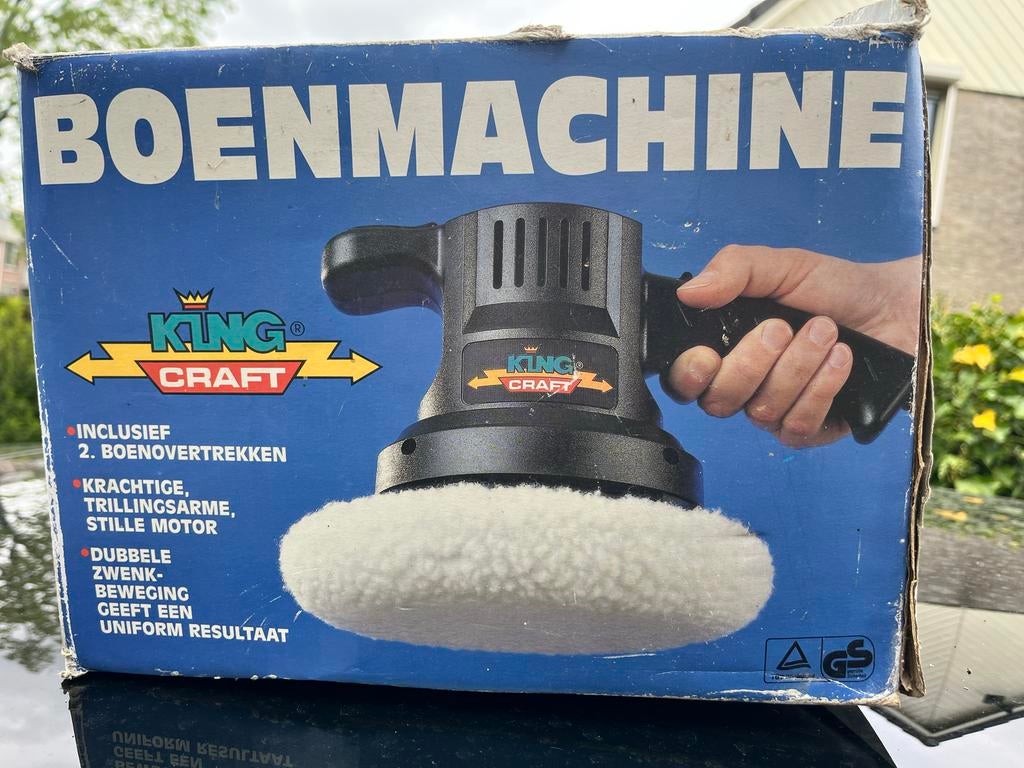 King Craft Boenmachine - Ideaal voor verweerde lakken, Ophalen, Zo goed als nieuw