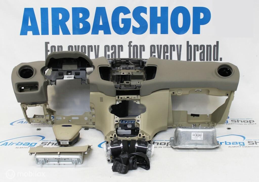 Airbag set - dashboard beige Ford Fiesta MK7 (2008-heden), Auto-onderdelen