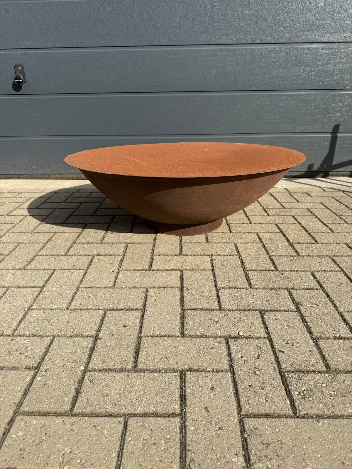 Vuurschaal cortenstaal 90cm, Ophalen, Zo goed als nieuw, Vuurkorf