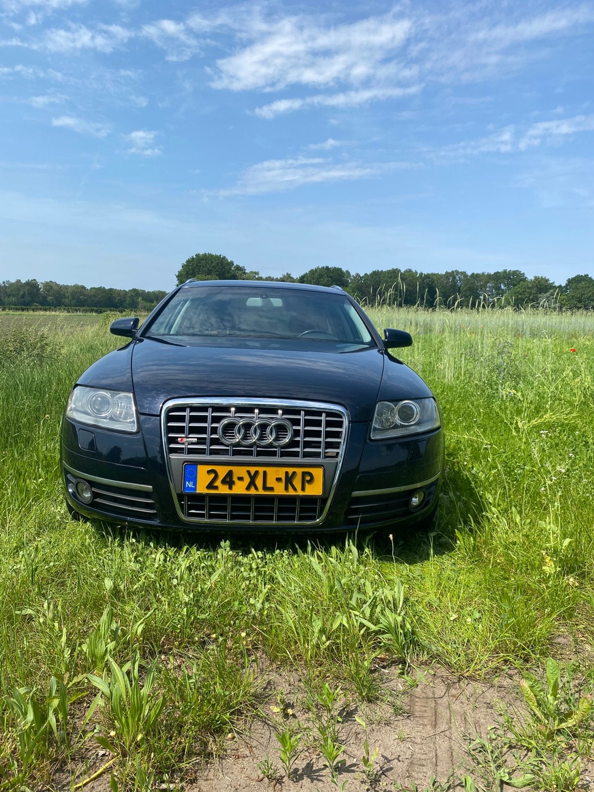 Audi A6 2.4 V6 130KW Avant AUT 2007 Blauw, 1800 kg, Blauw, Stationwagon, Particulier