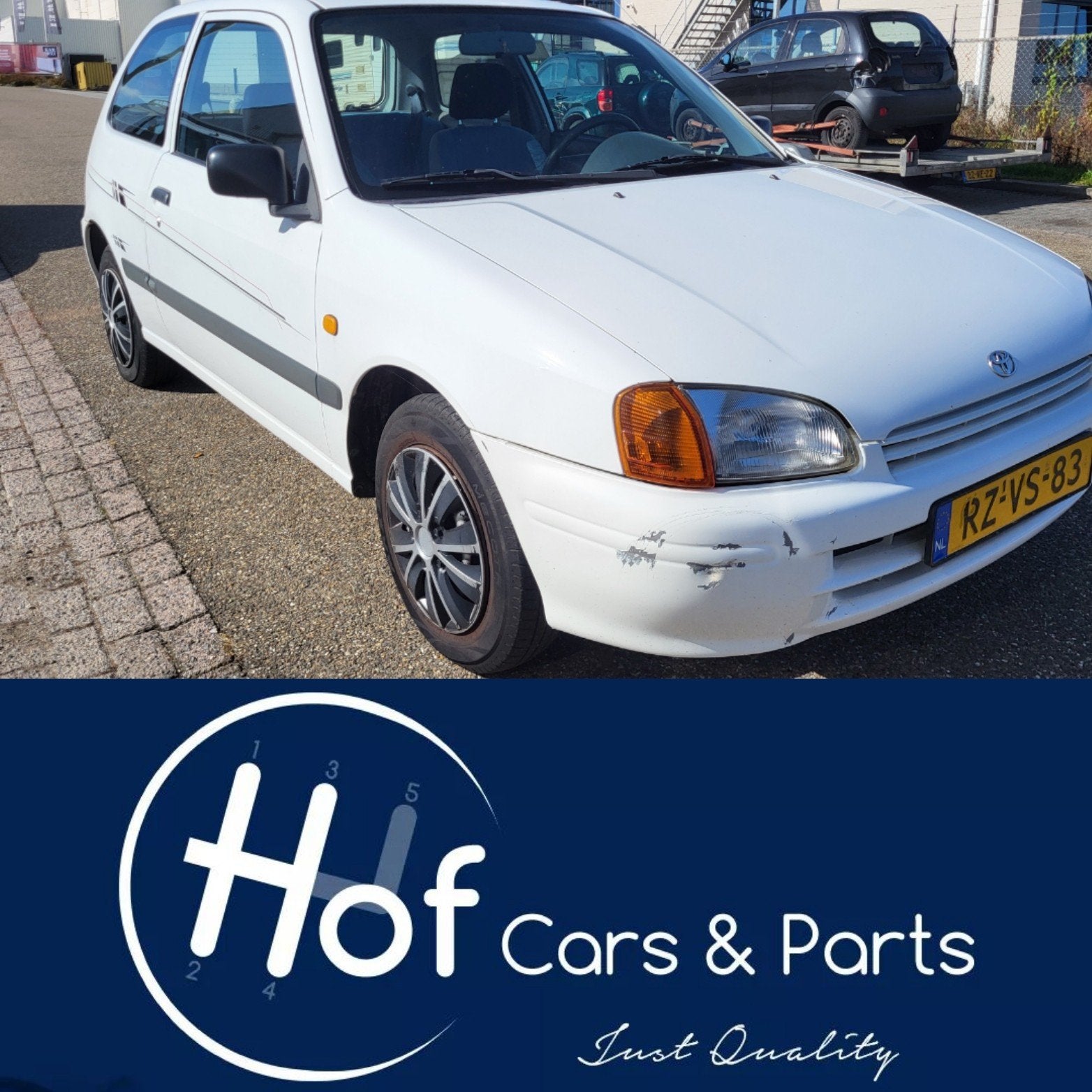 Toyota Starlet p9 1.3 16V 1997 incl nieuwe apk/kleine beurt!, Voorwielaandrijving, Stof, 4 cilinders, Starlet