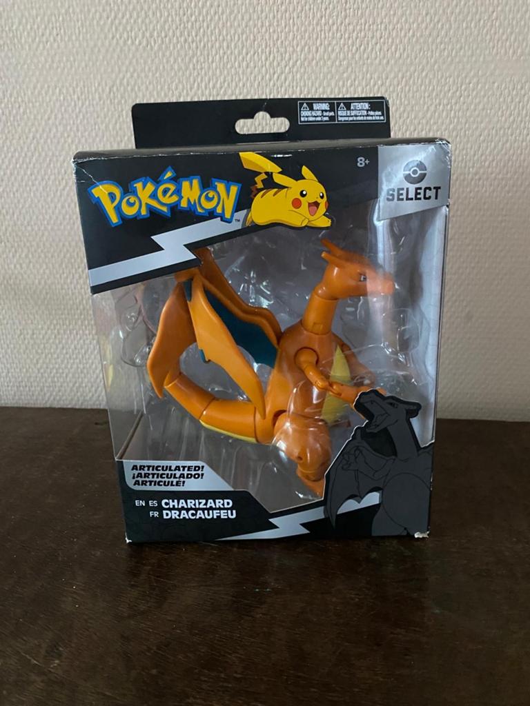 Pokémon Charizard actiefiguur in doos, Ophalen of Verzenden, Nieuw