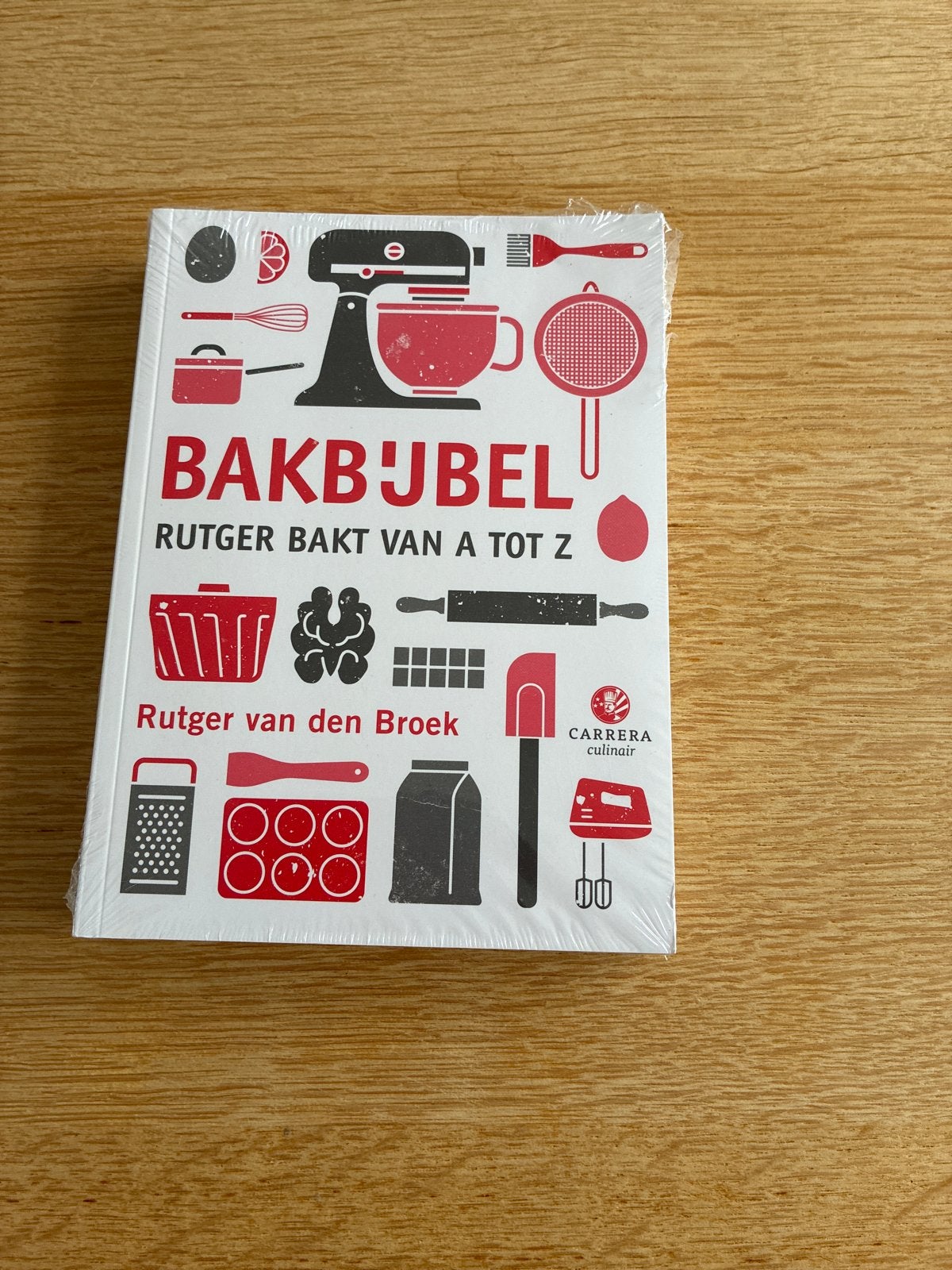 Bakbijbel: Rutger Bakt van A tot Z - Nieuw Bakboek, Ophalen of Verzenden, Nieuw, Nederland en België, Taart, Gebak en Desserts