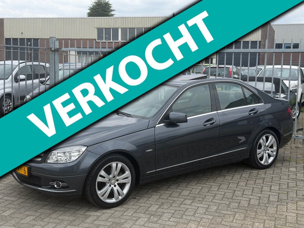 Mercedes-Benz C-klasse 180 CGI BlueEFFICIENCY Business Class, Auto's, Automaat, Achterwielaandrijving, Zwart, 14 km/l