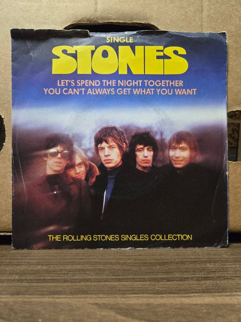 Rolling stones - Let's spend the night together/You can't.., Fotohoes, Ophalen of Verzenden, Zo goed als nieuw, Rock en Metal