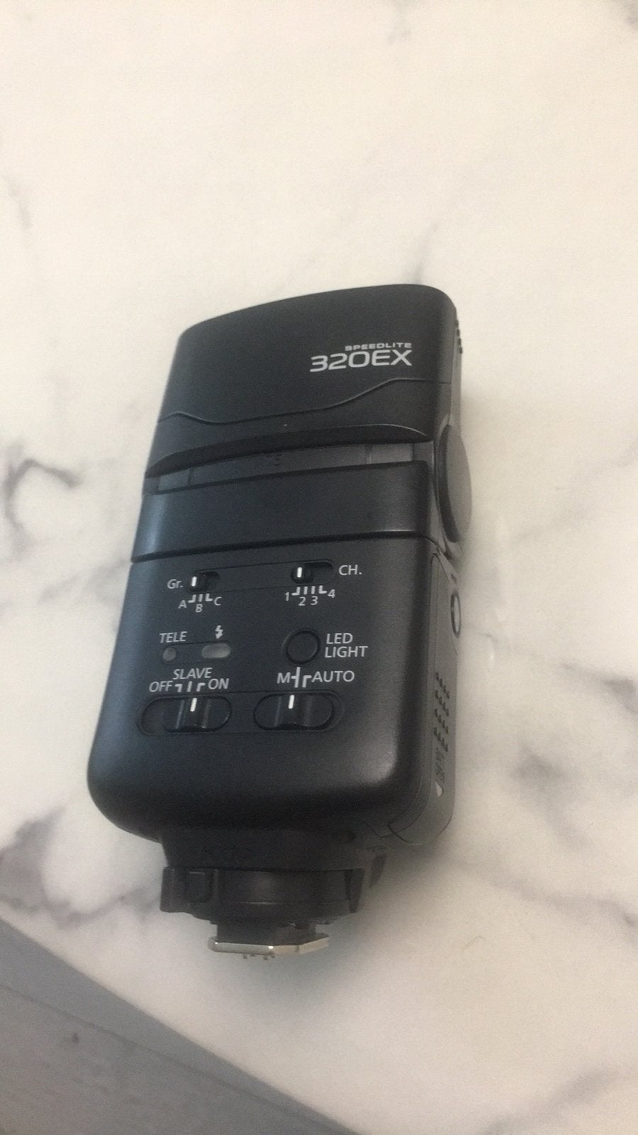 Canon 320 EX, Ophalen of Verzenden, Zo goed als nieuw