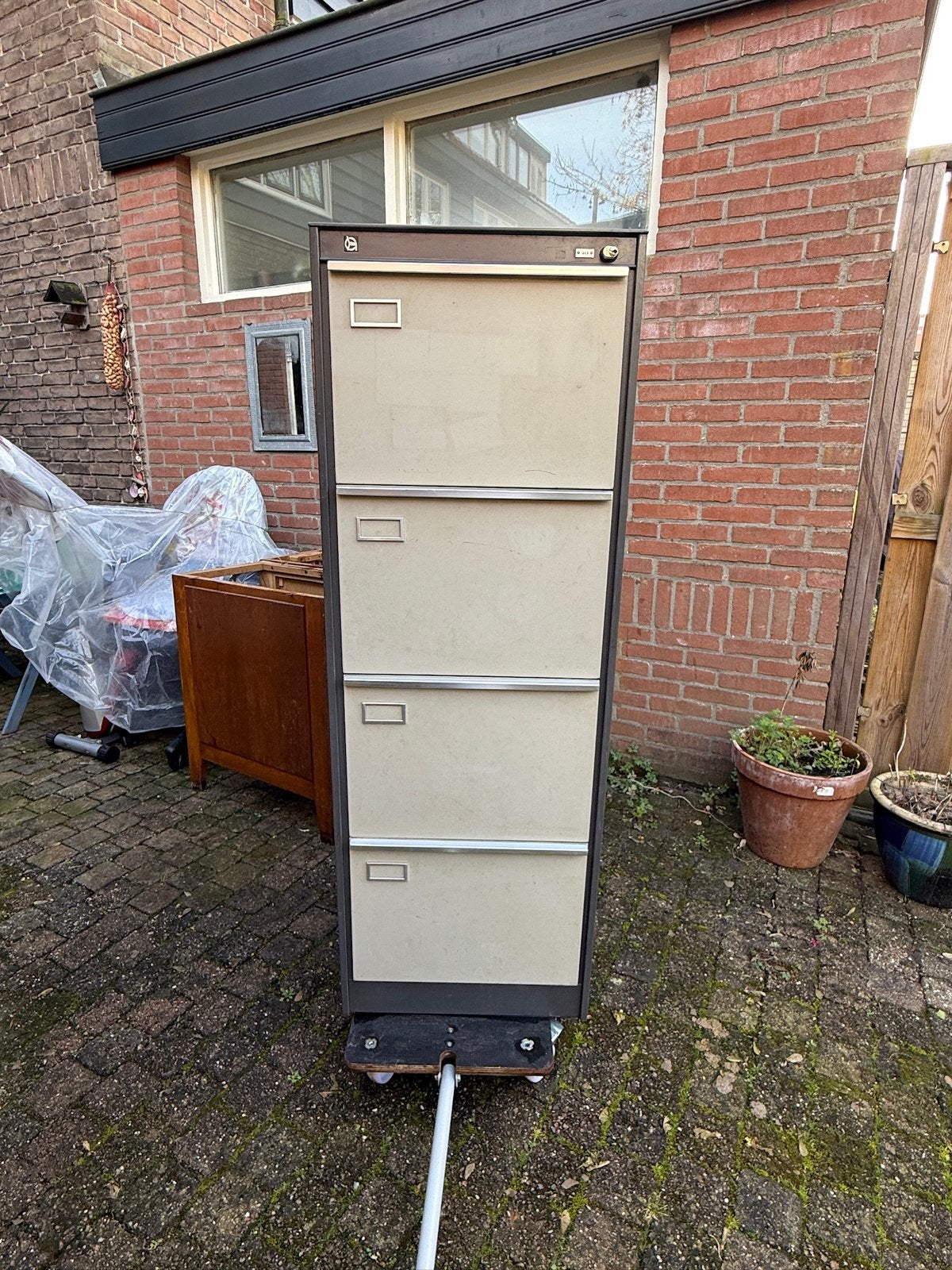 Gispen hangmappenkast grijs (60x47x135cm), Huis en Inrichting, Kasten | Roldeurkasten en Archiefkasten, Ophalen, Minder dan 50 cm