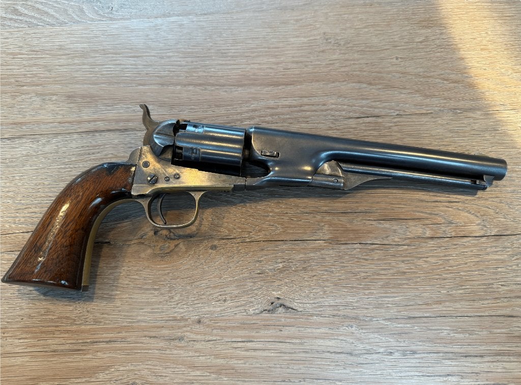 Origineel antiek Colt Model 1860 Army Revolver 4 Screw model, Ophalen of Verzenden, Landmacht, Amerika