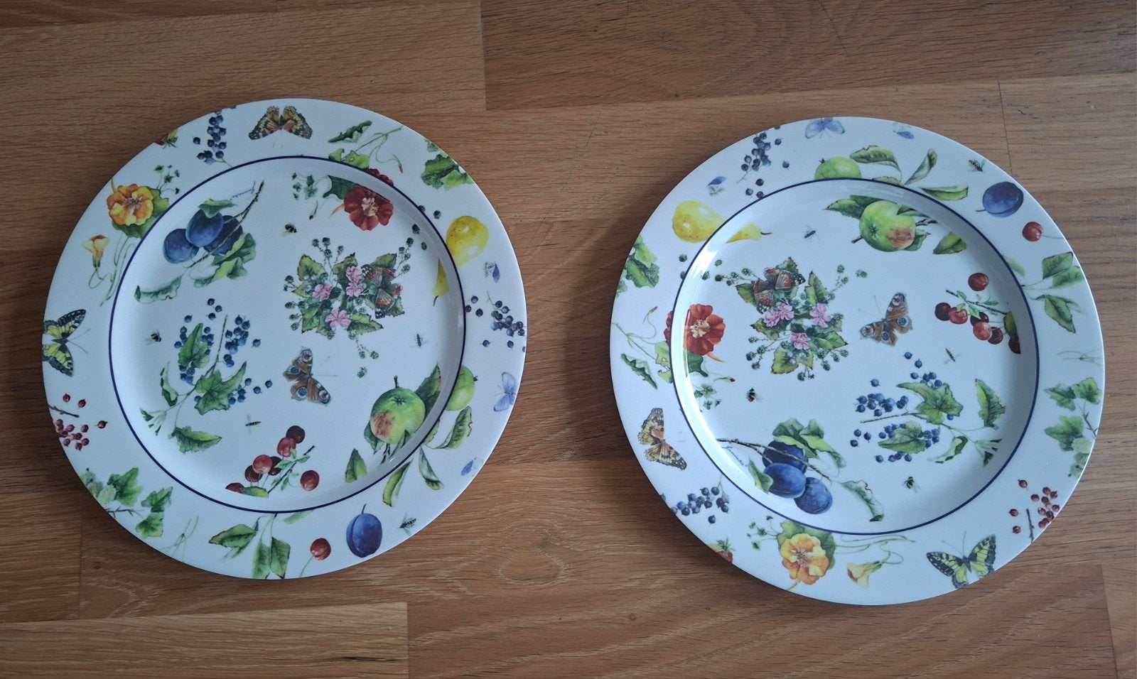 Twee ontbijtbordjes Mepal decor Janneke Brinkman, Ophalen of Verzenden, Gebruikt